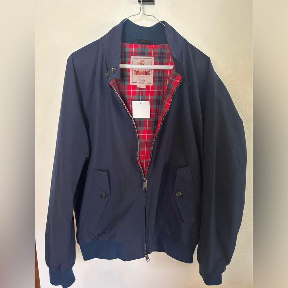 BARACUTA G9 Harrington Jacket
 in Dark Navy.  Brand New Never Worn
